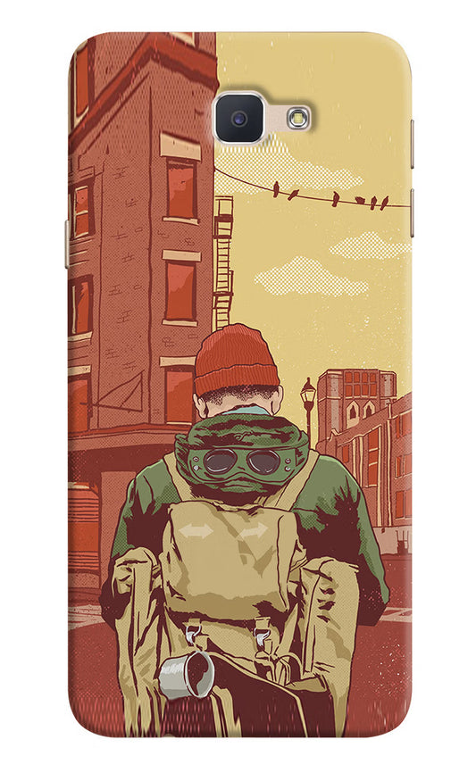 Adventurous Samsung J7 Prime Hard Case Back Cover by Casekaro