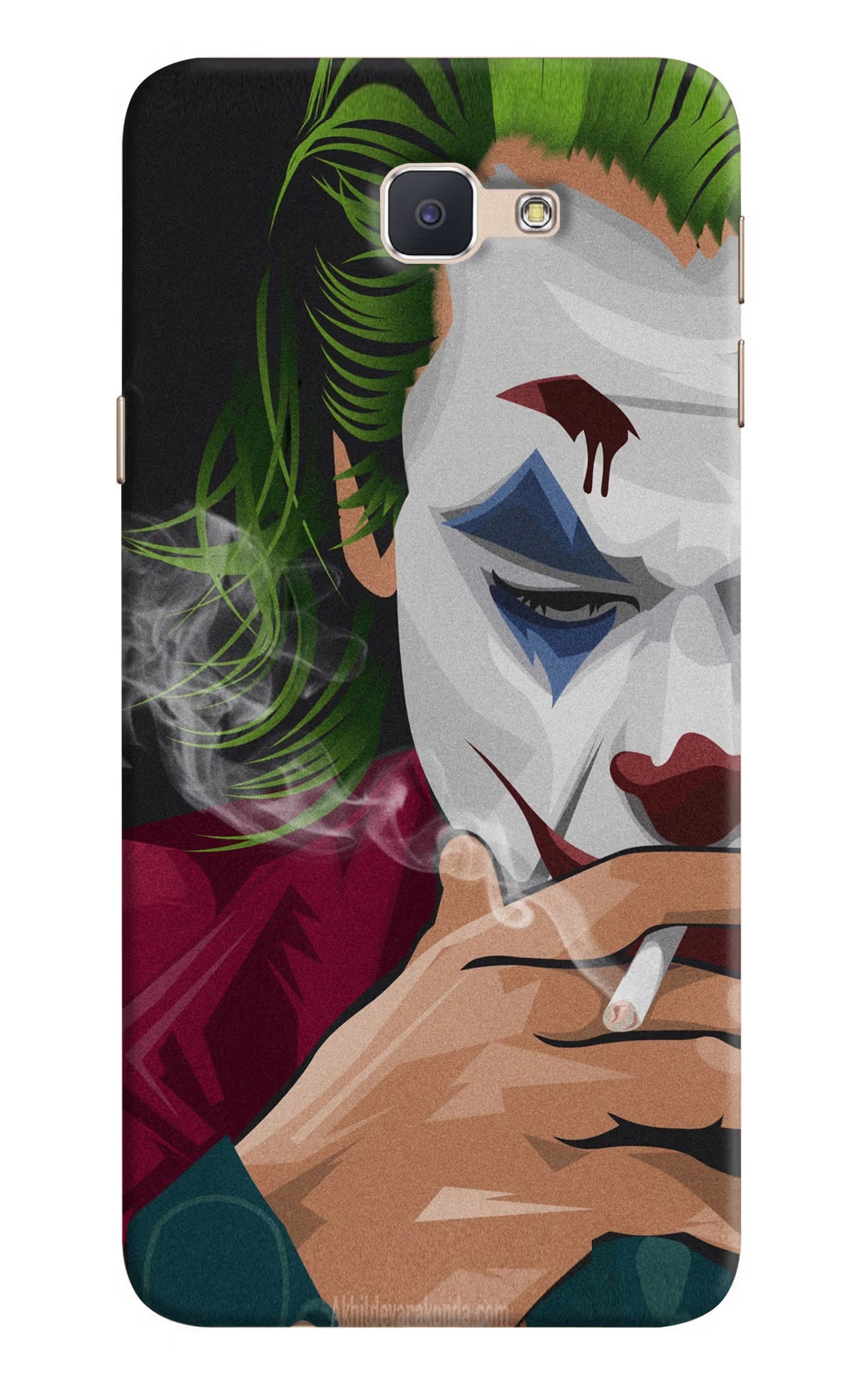 Joker Smoking Samsung J7 Prime Hard Case Back Cover by Casekaro