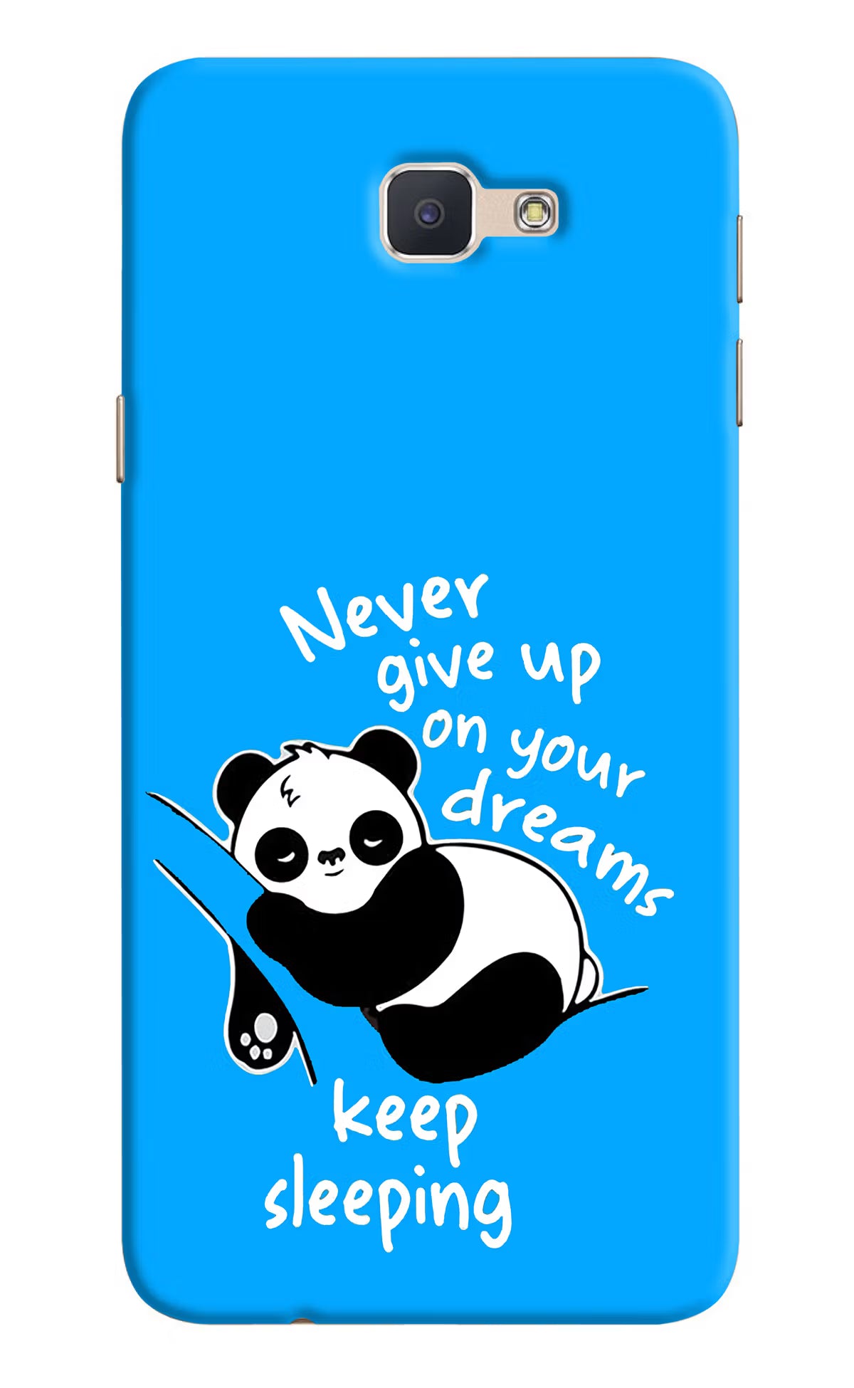 Keep Sleeping Samsung J7 Prime Hard Case Back Cover by Casekaro