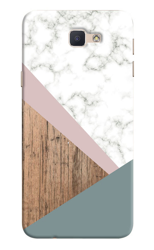 Marble wood Abstract Samsung J7 Prime Hard Case Back Cover by Casekaro