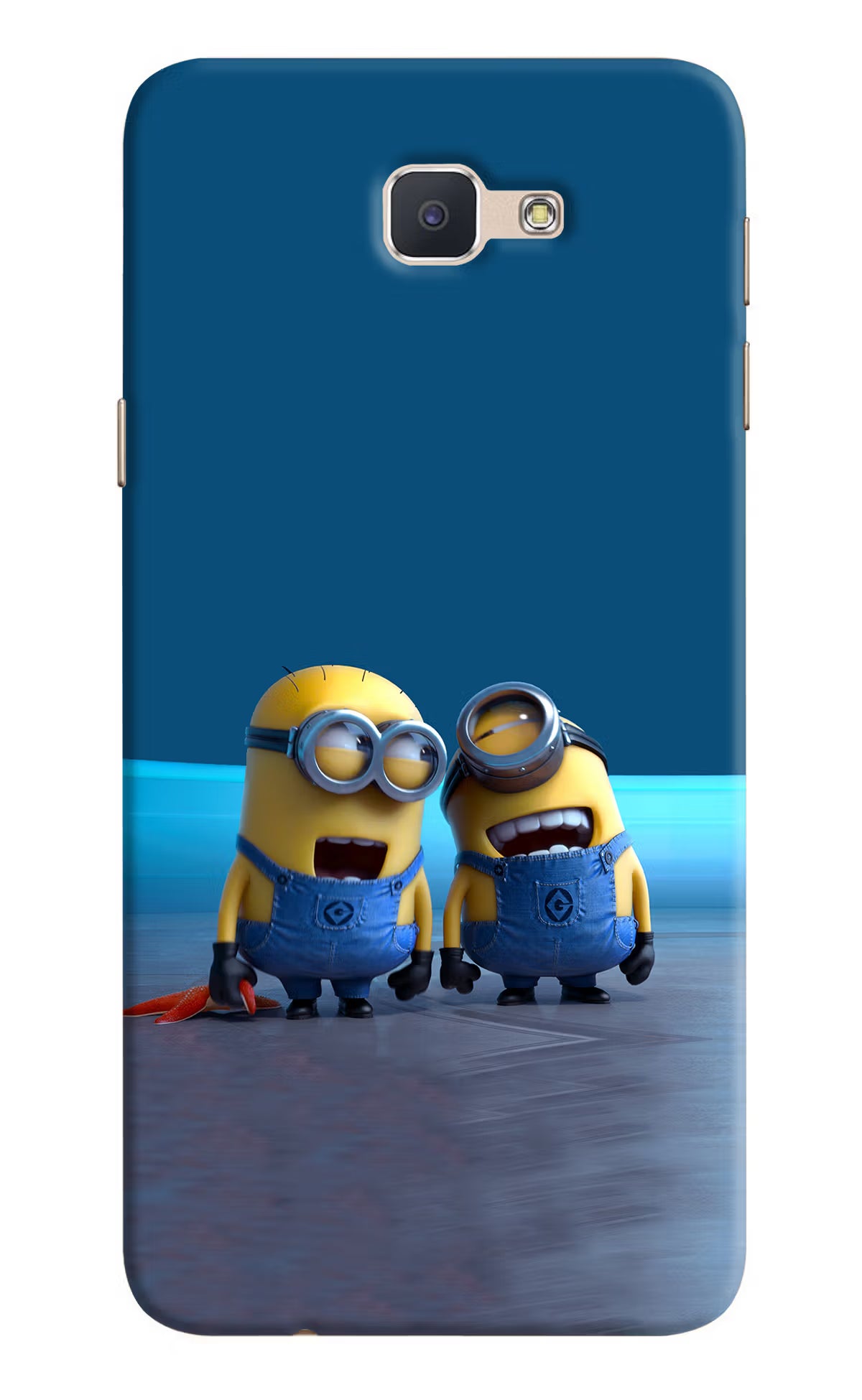 Minion Laughing Samsung J7 Prime Hard Case Back Cover by Casekaro