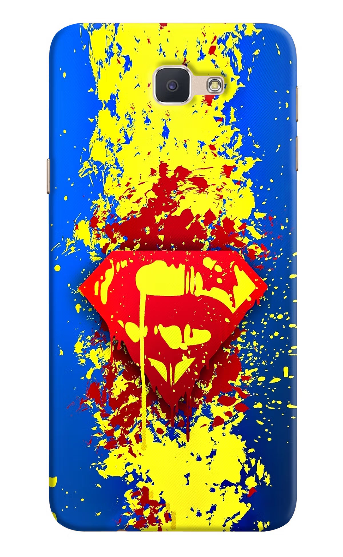 Superman logo Samsung J7 Prime Hard Case Back Cover by Casekaro