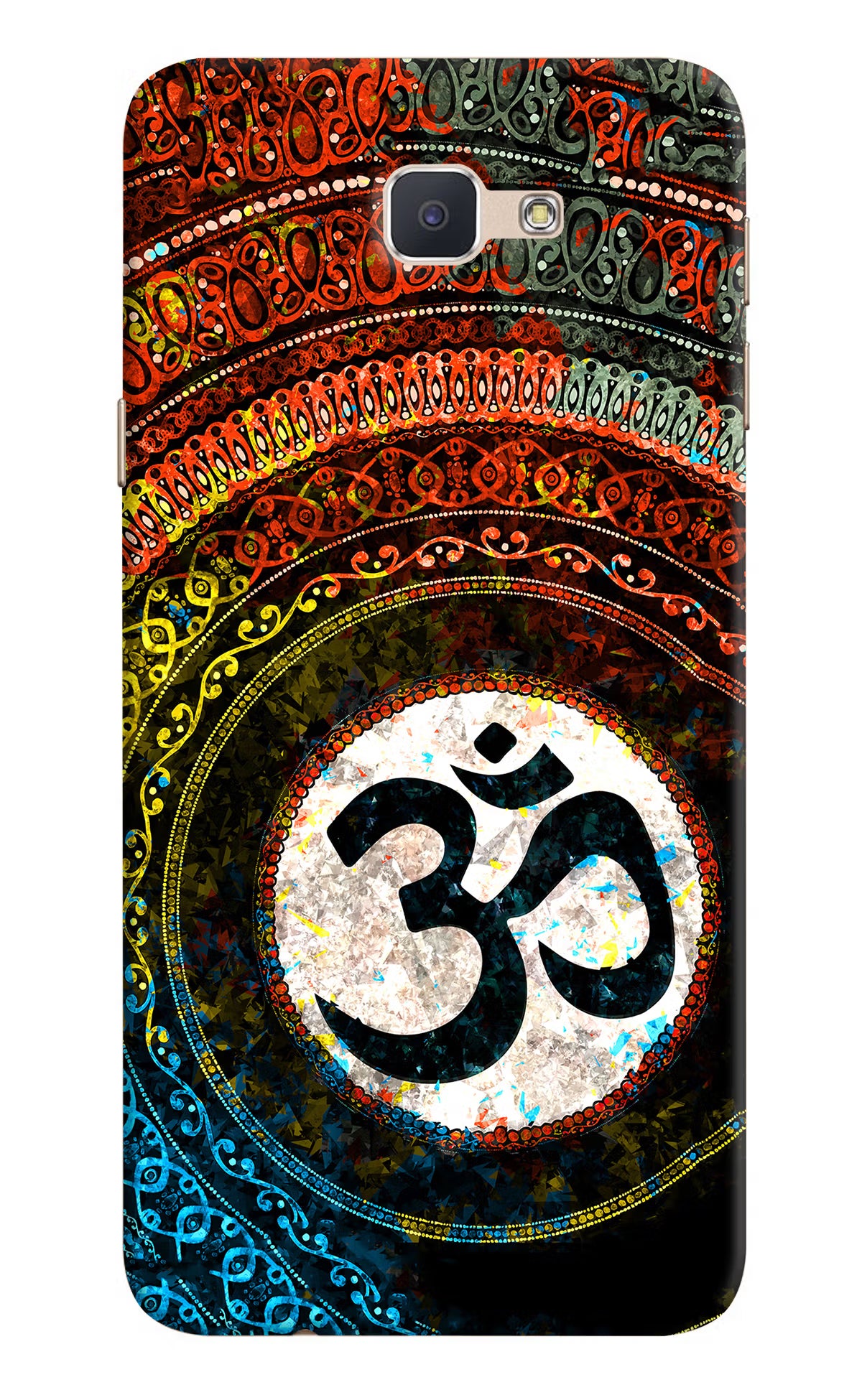 Om Cultural Samsung J7 Prime Hard Case Back Cover by Casekaro