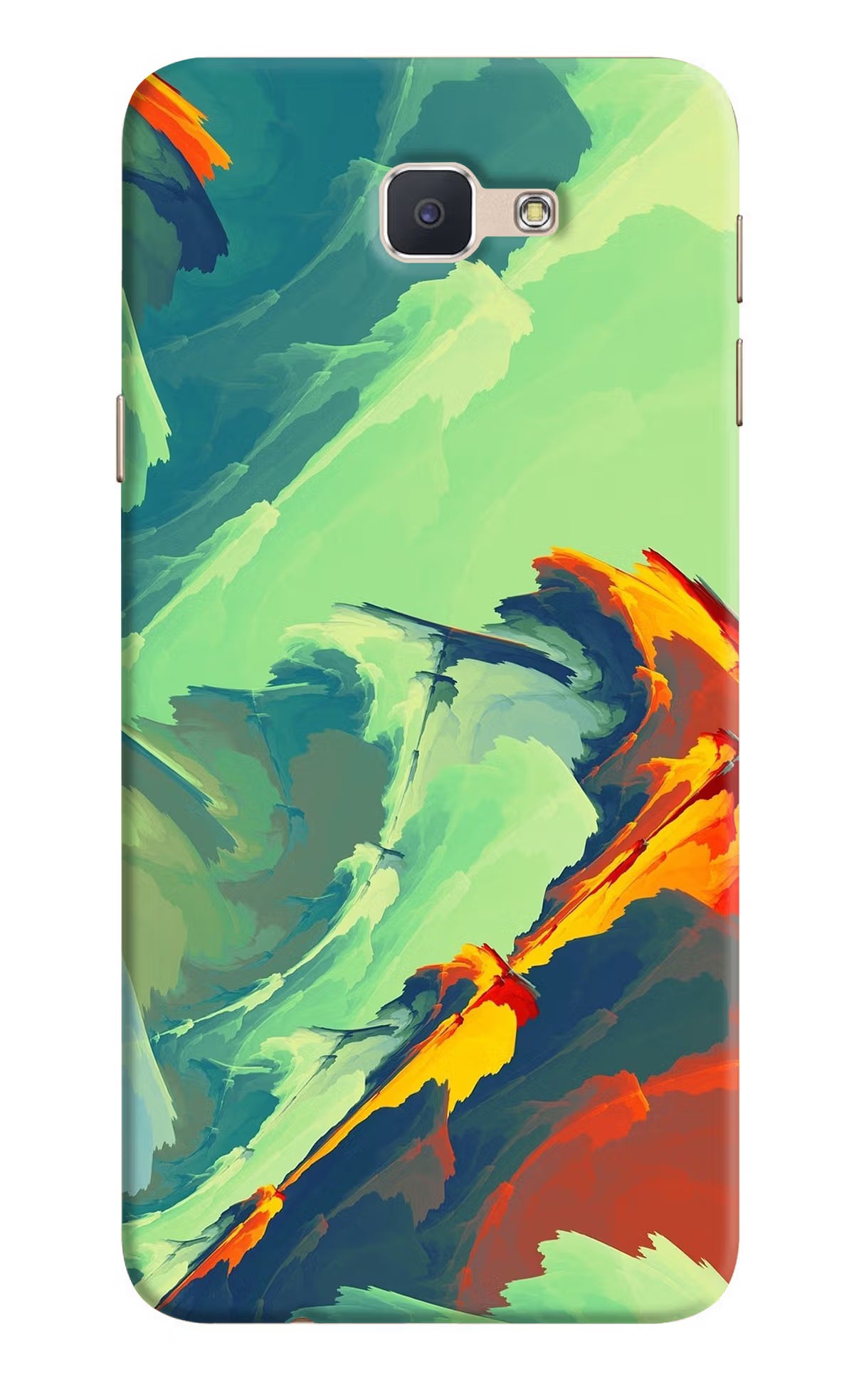 Paint Art Samsung J7 Prime Hard Case Back Cover by Casekaro
