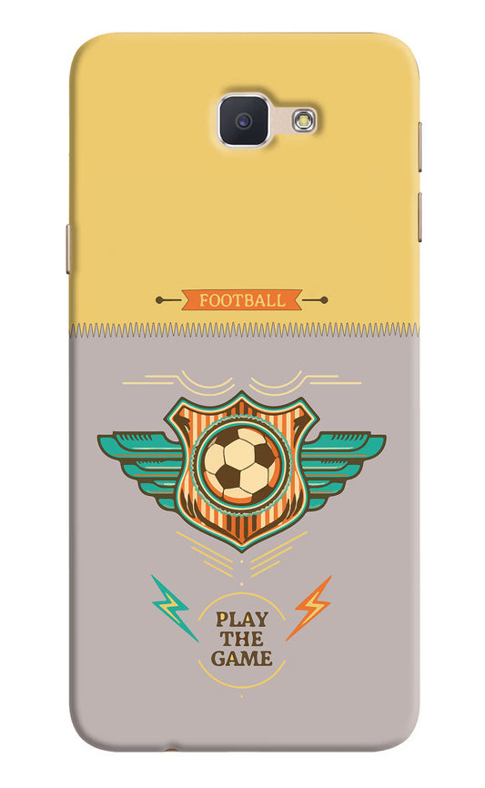 Football Samsung J7 Prime Hard Case Back Cover by Casekaro