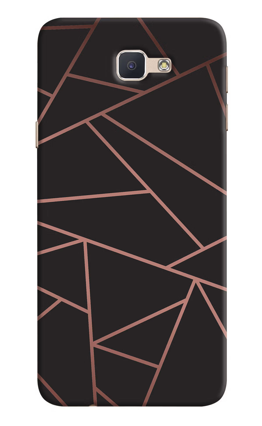 Geometric Pattern Samsung J7 Prime Back Cover, Hard case