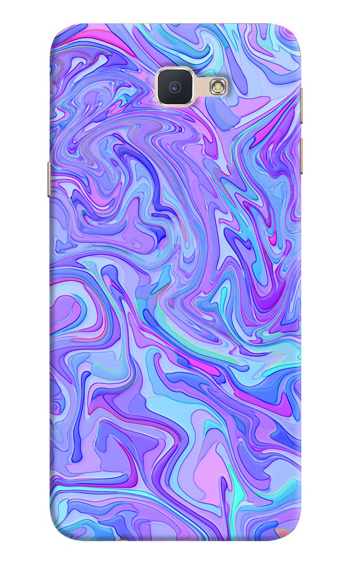 Glitter Samsung J7 Prime Hard Case Back Cover by Casekaro