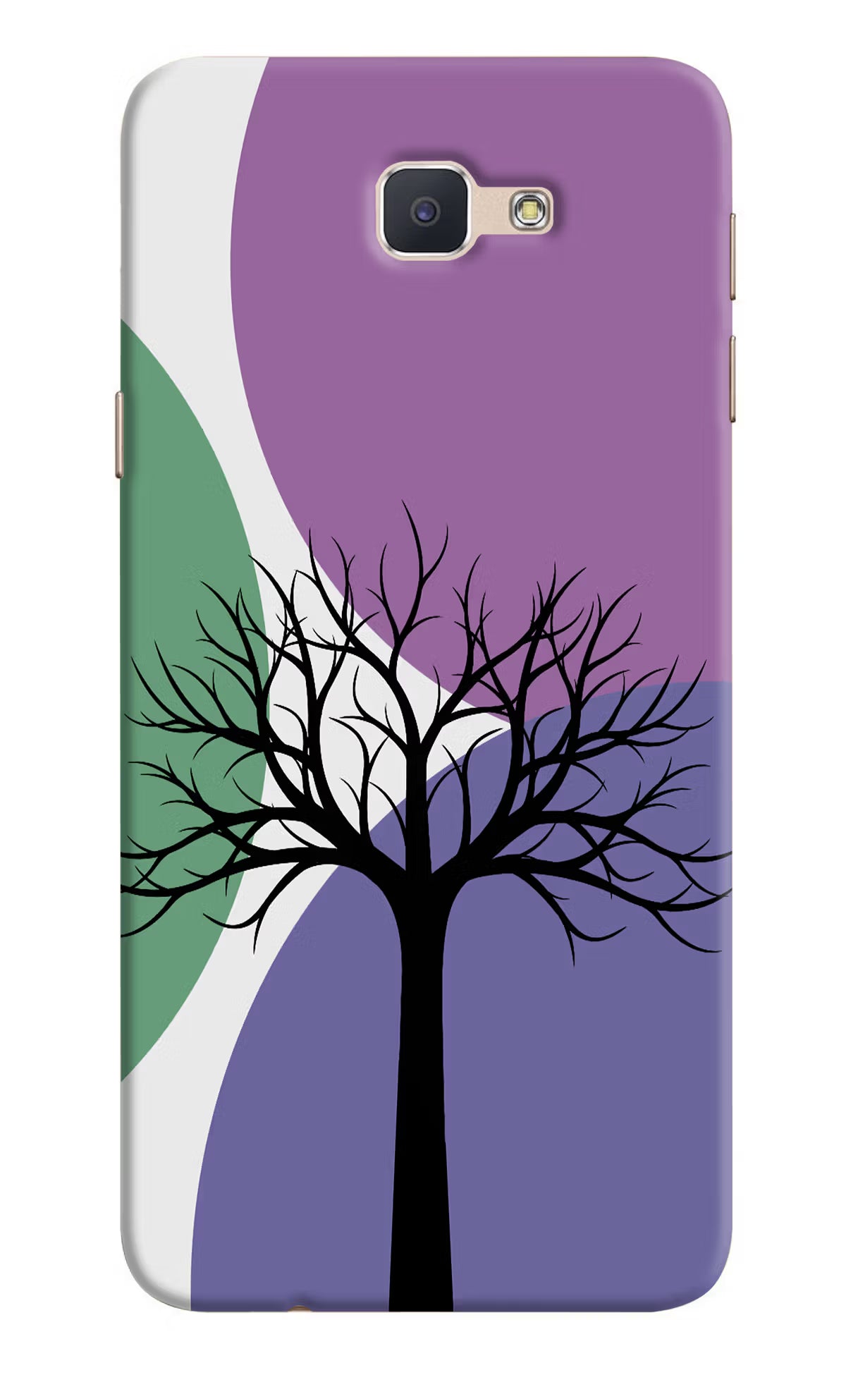Tree Art Samsung J7 Prime Hard Case Back Cover by Casekaro