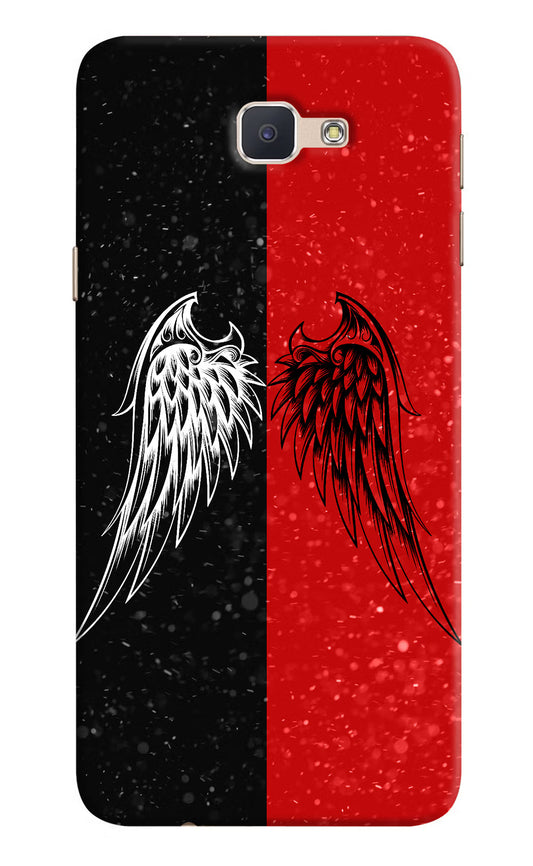 Wings Samsung J7 Prime Hard Case Back Cover by Casekaro