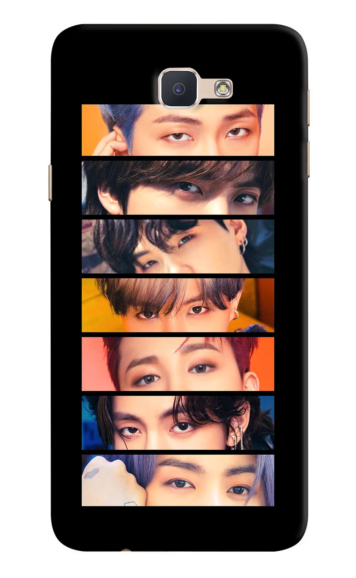 BTS Eyes Samsung J7 Prime Hard Case Back Cover by Casekaro