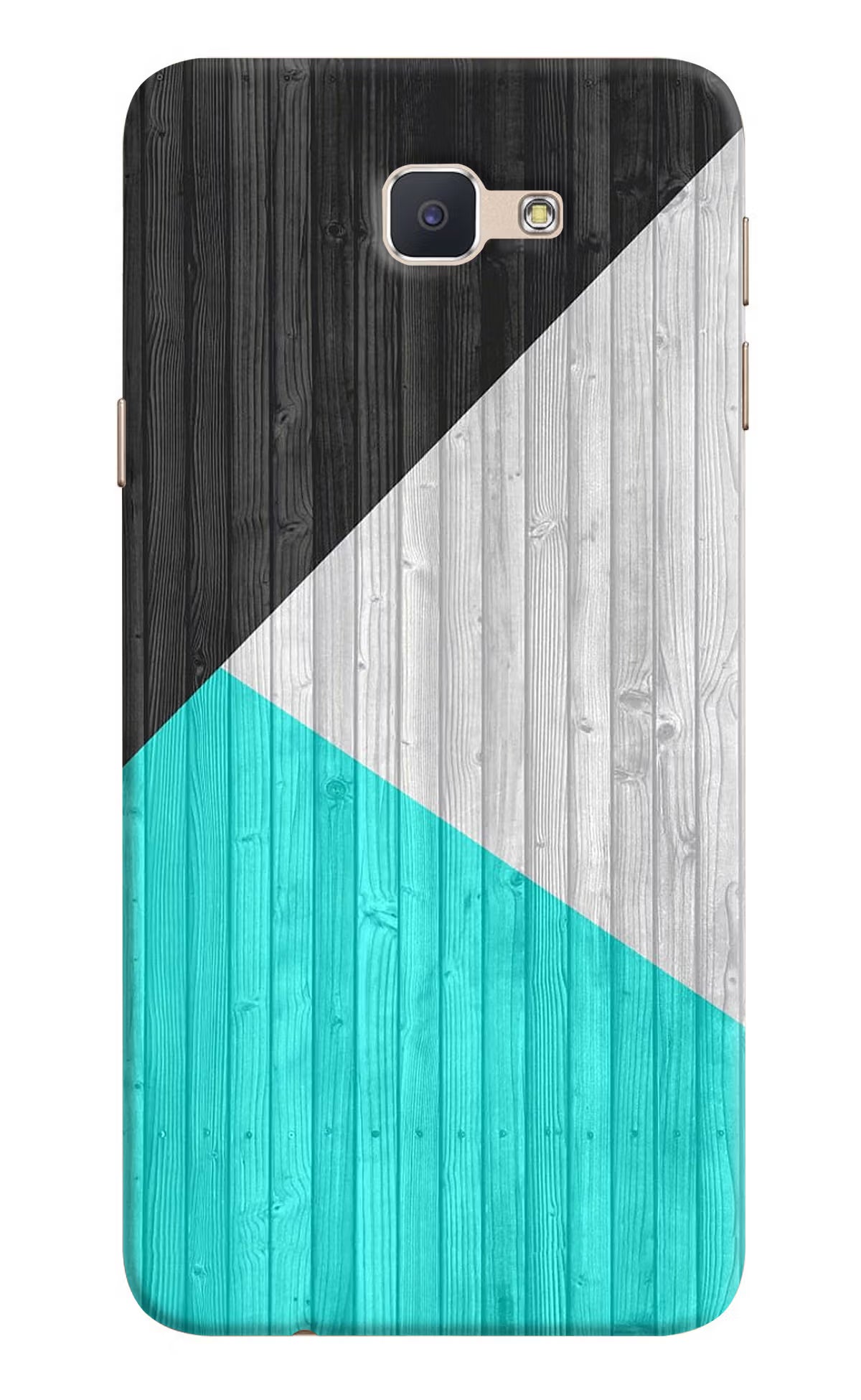 Wooden Abstract Samsung J7 Prime Hard Case Back Cover by Casekaro