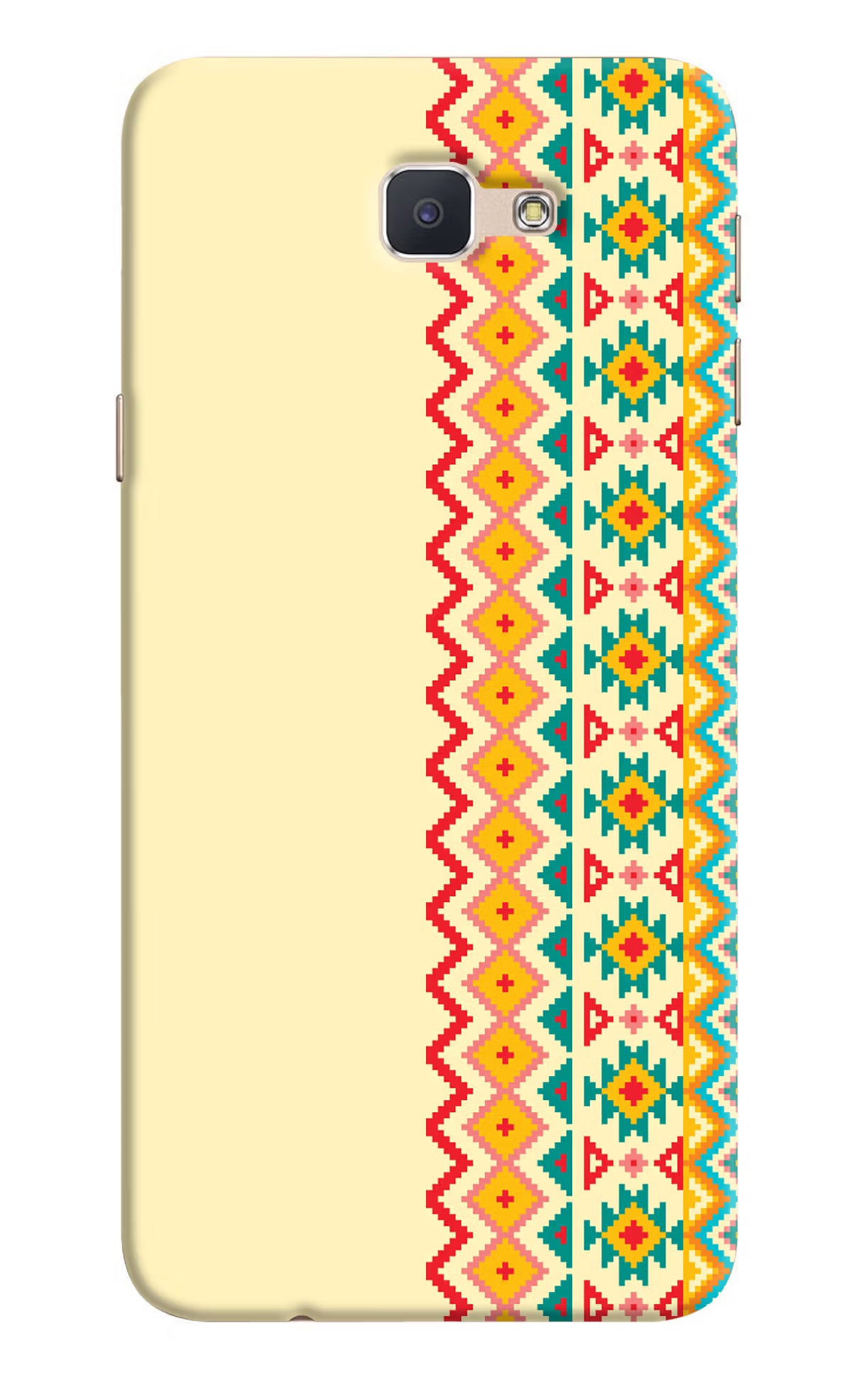 Ethnic Seamless Samsung J7 Prime Hard Case Back Cover by Casekaro