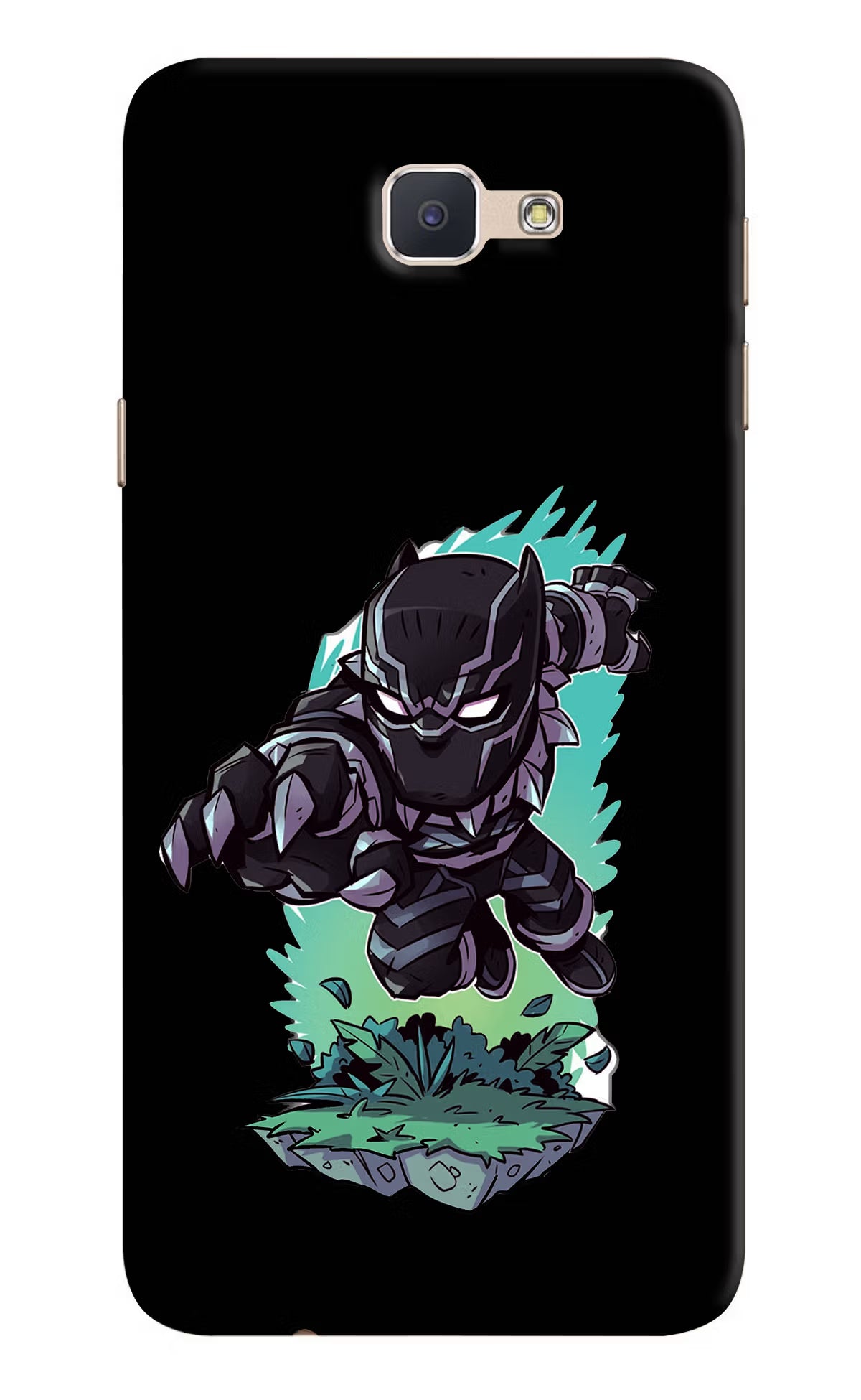 Black Panther Samsung J7 Prime Hard Case Back Cover by Casekaro