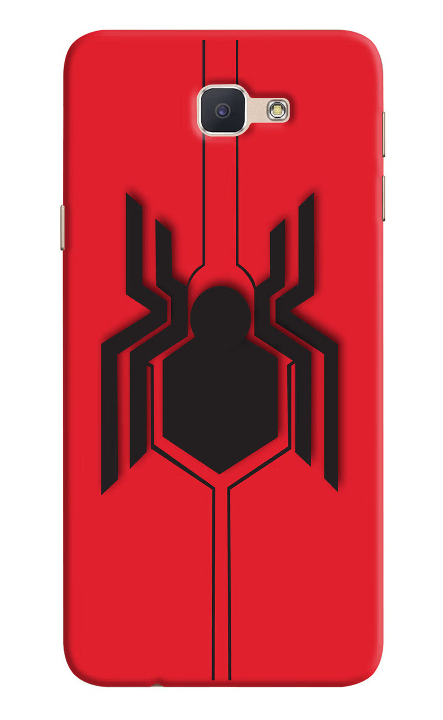 Spider Samsung J7 Prime Back Cover, Hard case