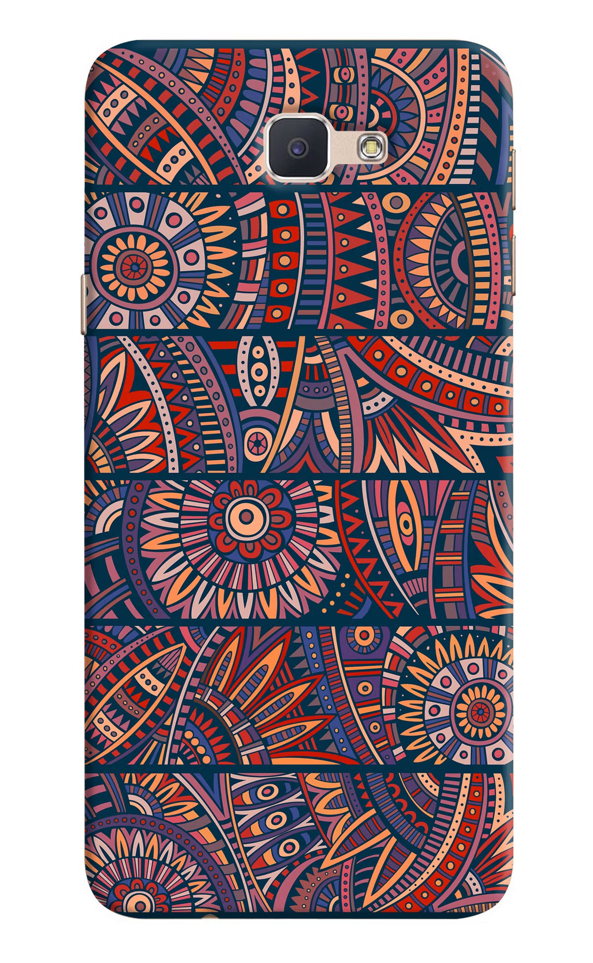 African Culture Design Samsung J7 Prime Hard Case Back Cover by Casekaro