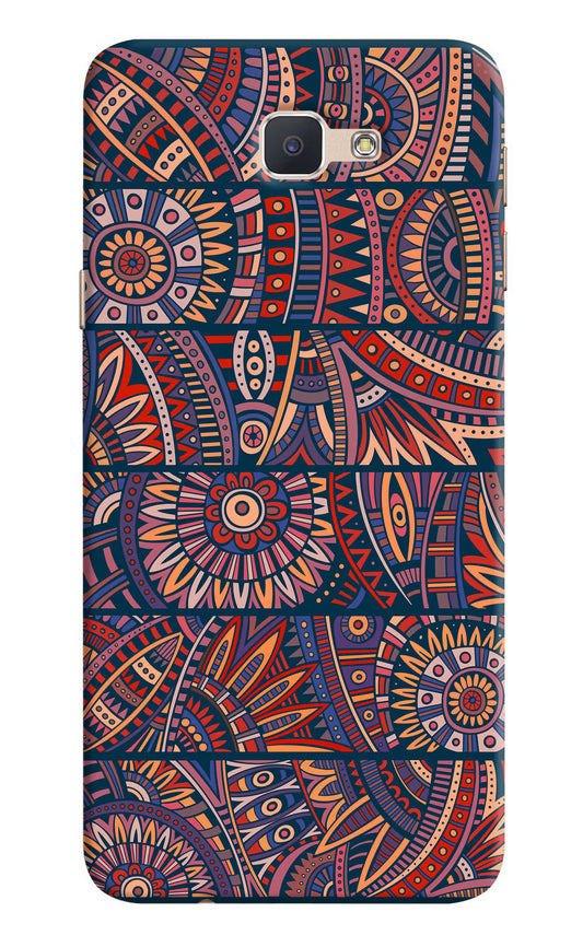 African Culture Design Samsung J7 Prime Hard Case Back Cover by Casekaro