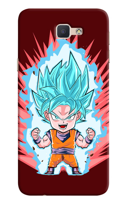 Goku Little Samsung J7 Prime Hard Case Back Cover by Casekaro