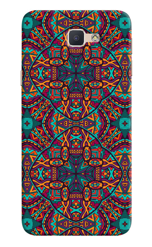 Colour Mandala Samsung J7 Prime Hard Case Back Cover by Casekaro