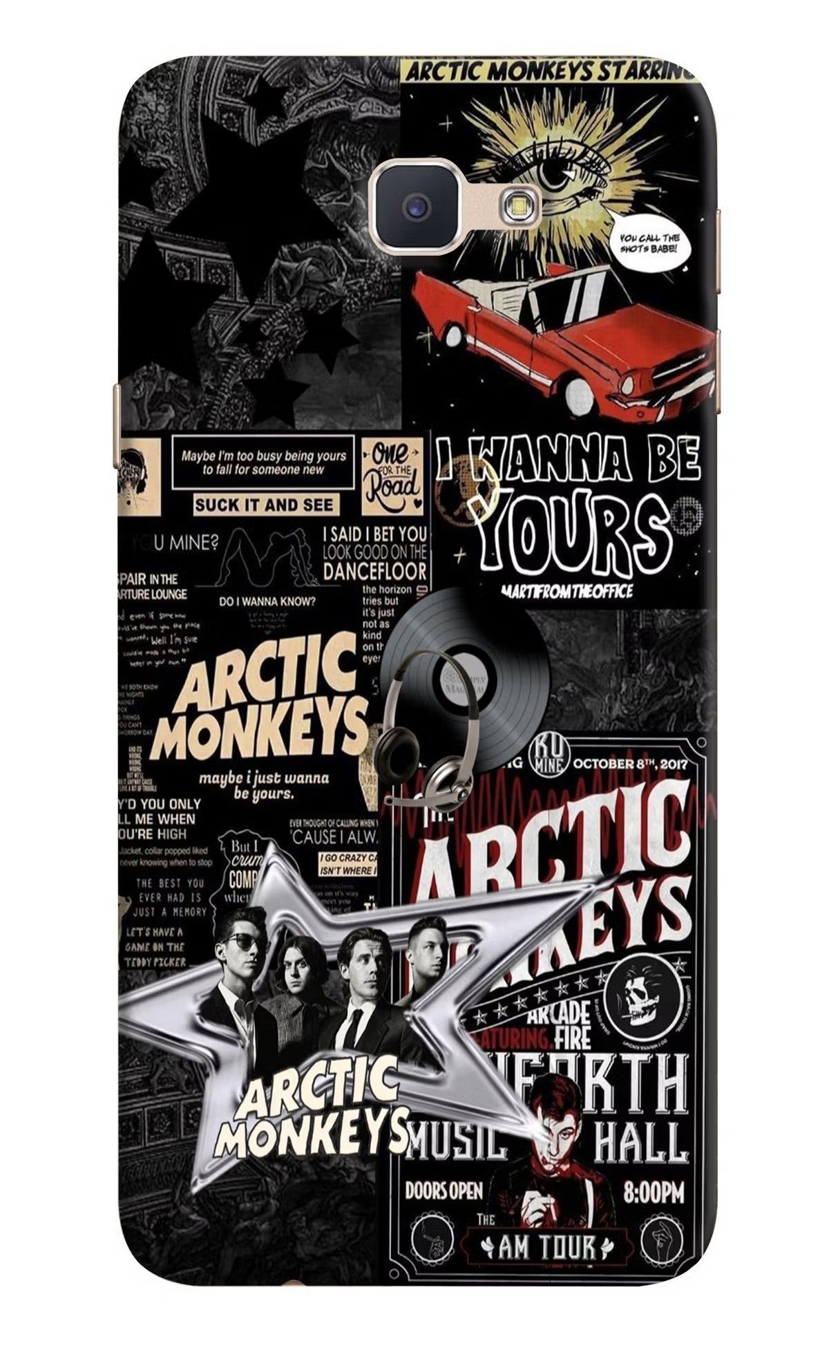Arctic Monkeys Samsung J7 Prime Hard Case Back Cover by Casekaro