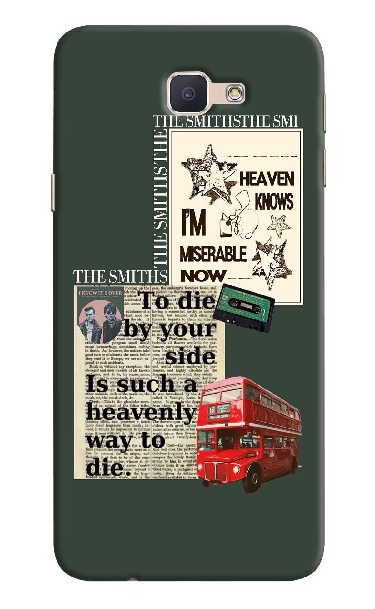 The Smiths Samsung J7 Prime Hard Case Back Cover by Casekaro