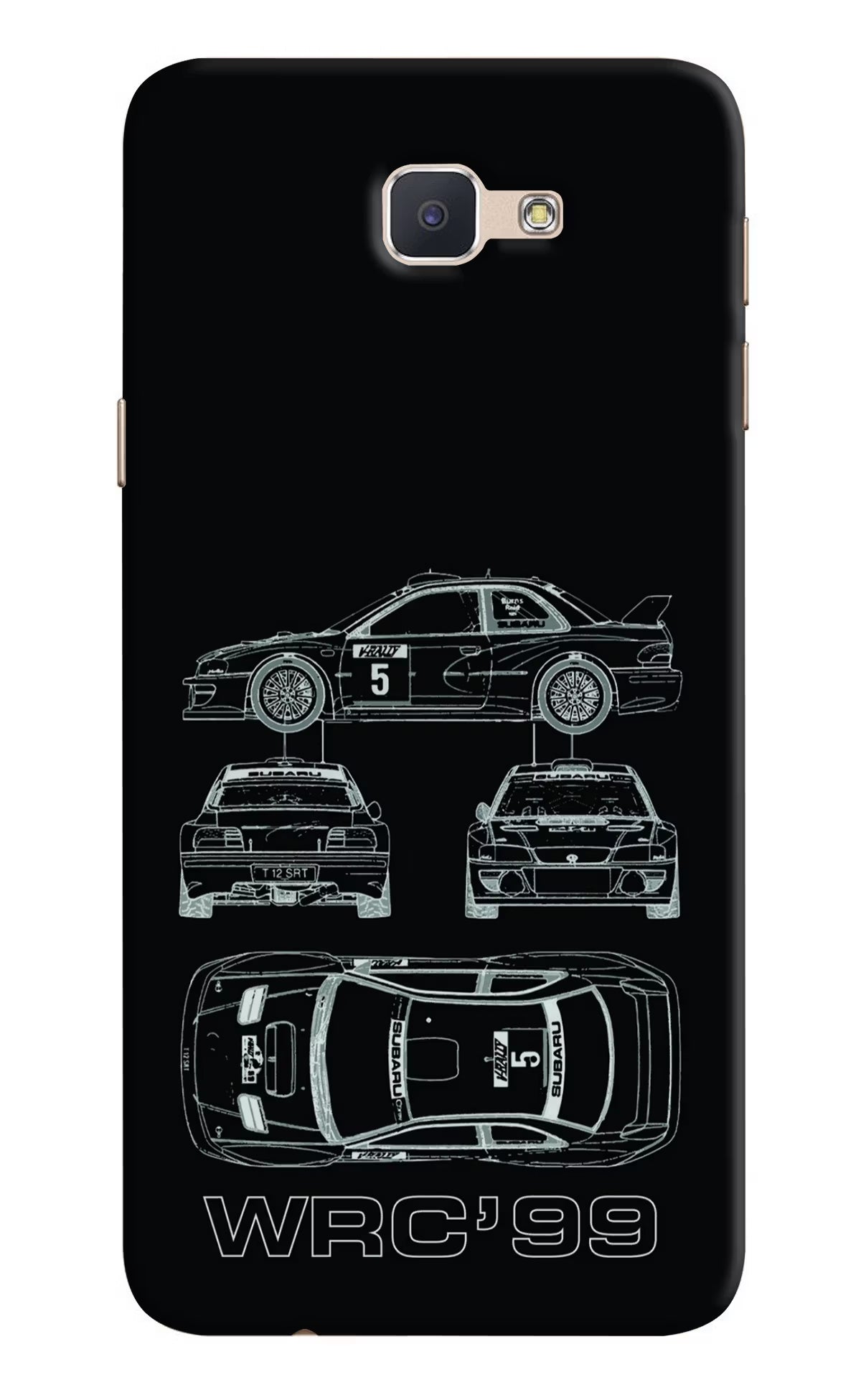 WRC'99 Samsung J7 Prime Hard Case Back Cover by Casekaro