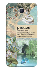 Pisces Zodiac Samsung J7 Prime Hard Case Back Cover by Casekaro