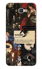 Scorpio Zodiac Samsung J7 Prime Hard Case Back Cover by Casekaro