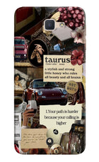 Taurus Zodiac Samsung J7 Prime Hard Case Back Cover by Casekaro