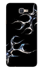Chrome Tribal Samsung J7 Prime Hard Case Back Cover by Casekaro
