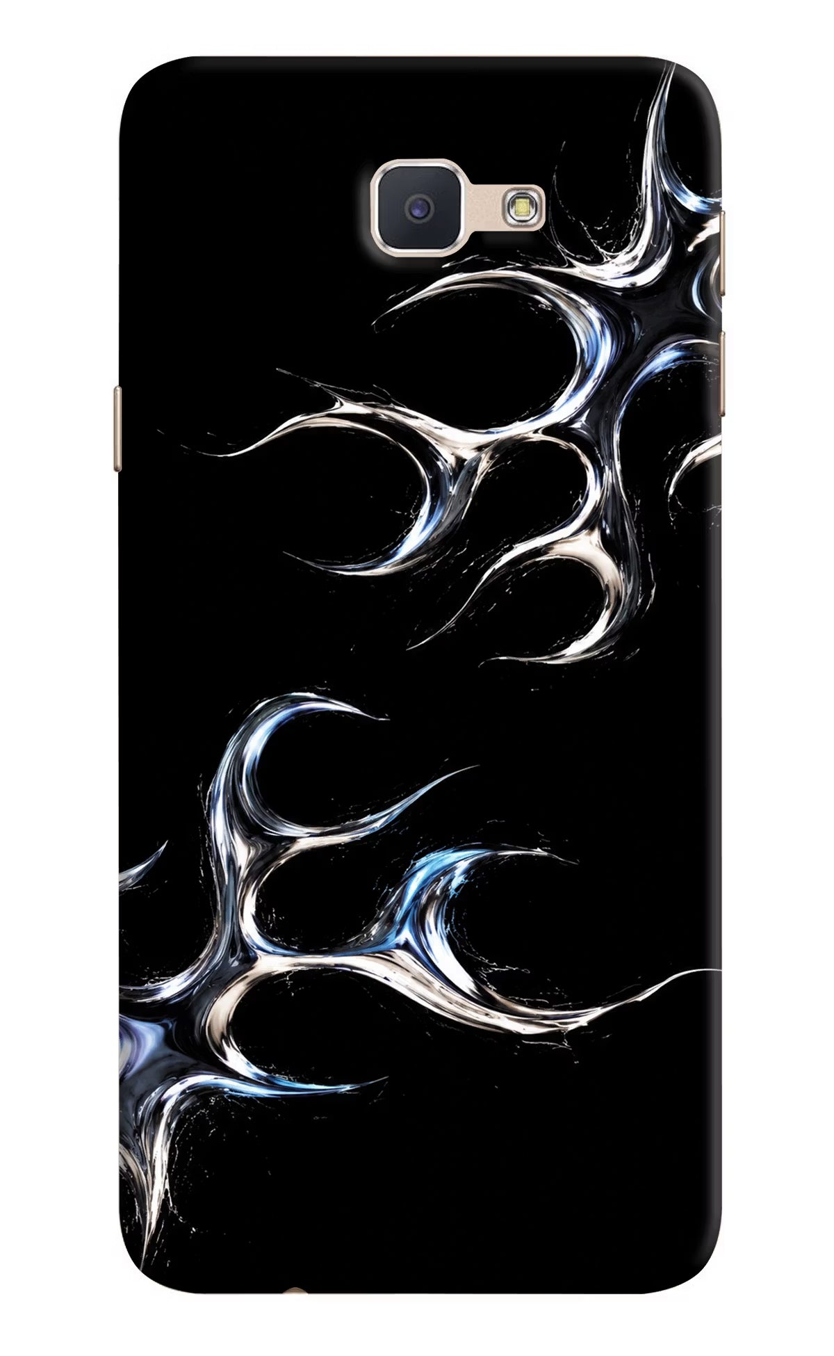 Chrome Tribal Samsung J7 Prime Hard Case Back Cover by Casekaro