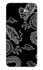 Twin Dragons Samsung J7 Prime Hard Case Back Cover by Casekaro