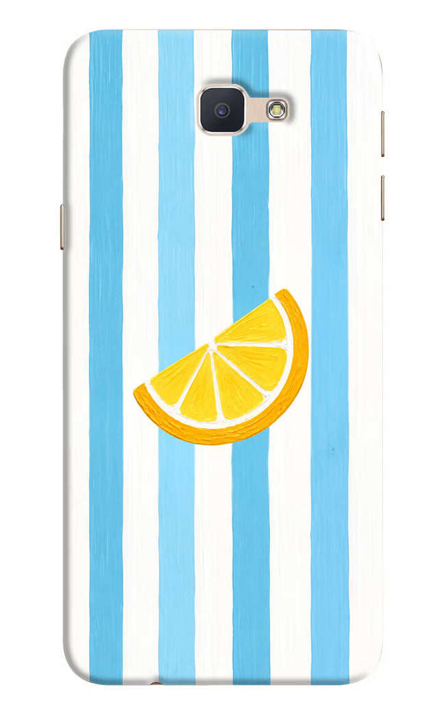 Summer Lemon Samsung J7 Prime Hard Case Back Cover by Casekaro