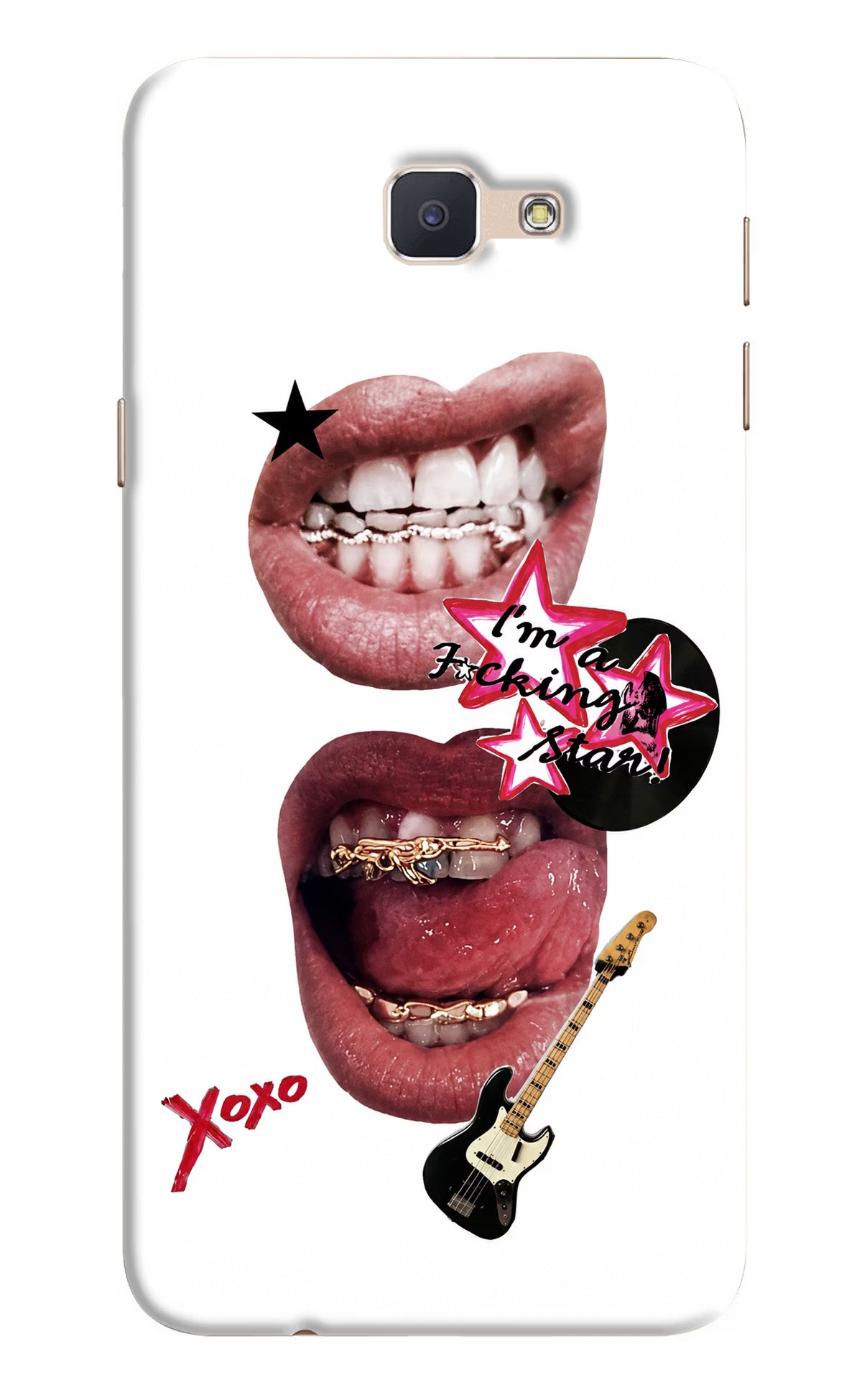 Rockstar Samsung J7 Prime Back Cover