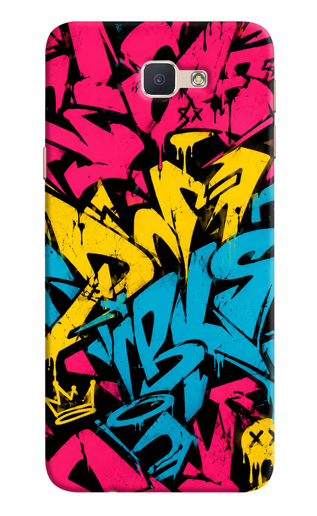 Graffiti Vibe Samsung J7 Prime Hard Case Back Cover by Casekaro