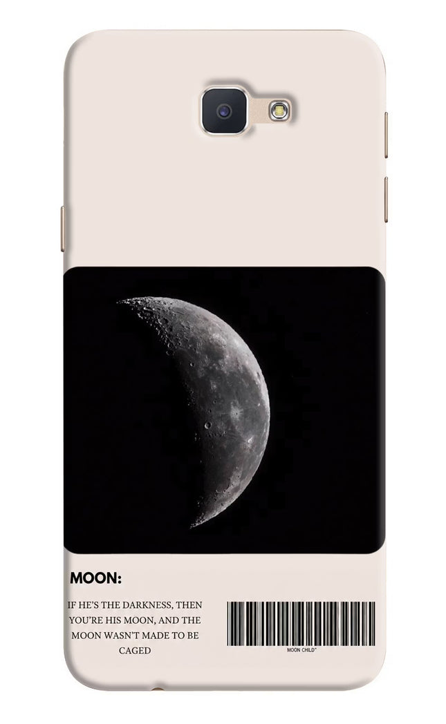 Moon Phase Samsung J7 Prime Hard Case Back Cover by Casekaro