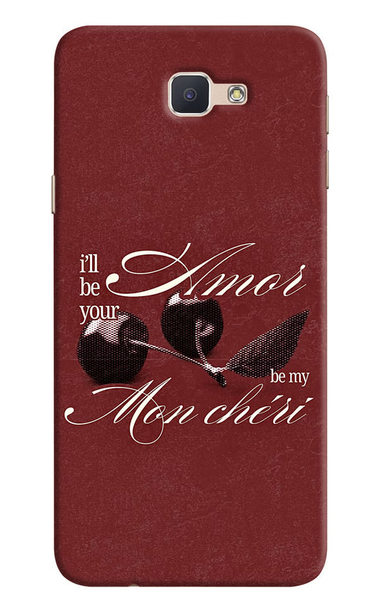 Velvet Cherry Samsung J7 Prime Hard Case Back Cover by Casekaro
