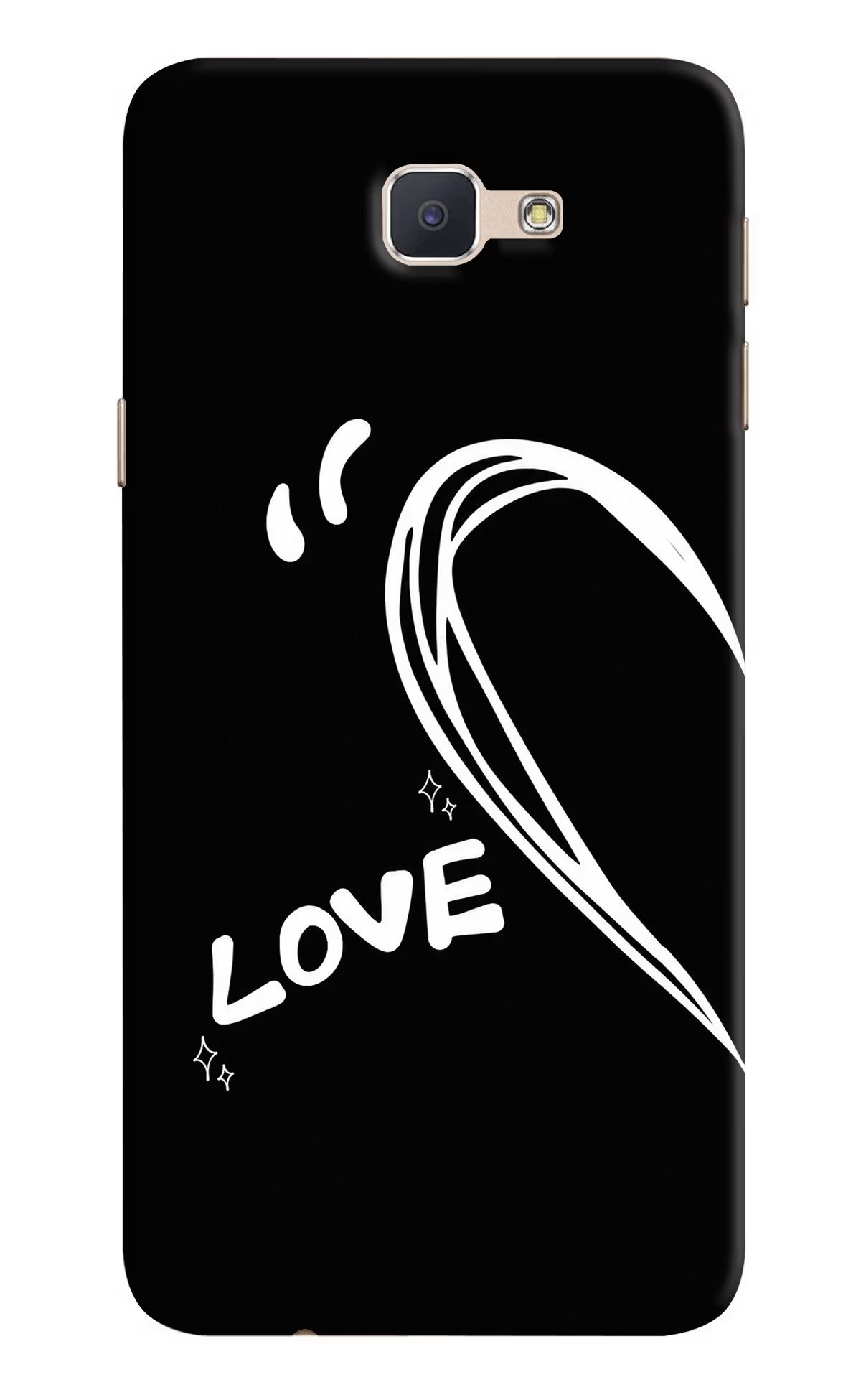 Love Line Samsung J7 Prime Back Cover