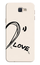 Soul Line Samsung J7 Prime Hard Case Back Cover by Casekaro
