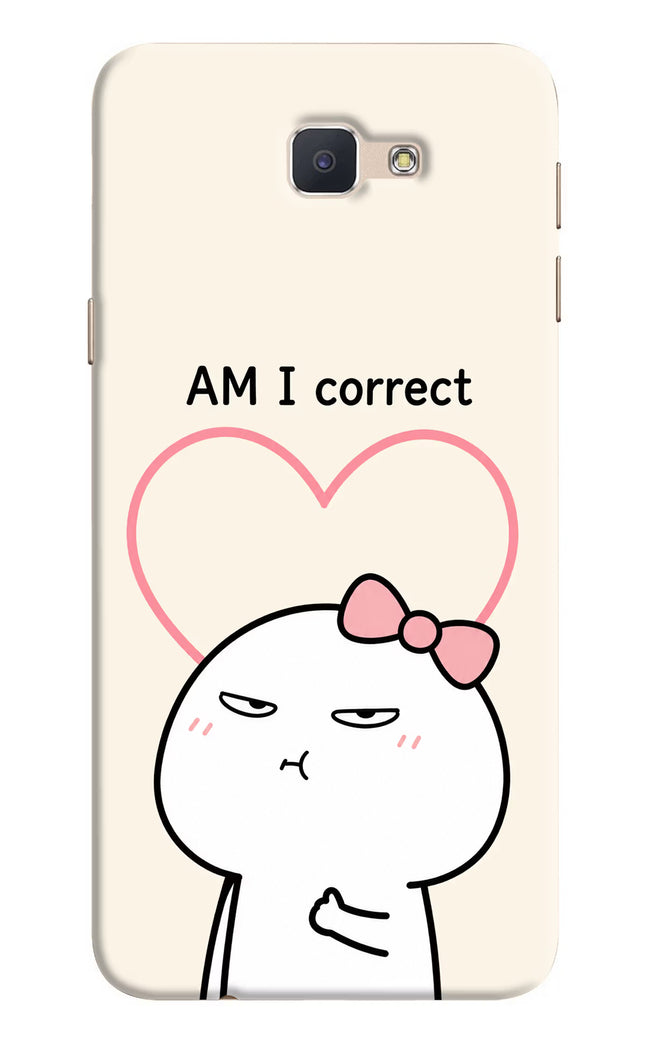 Always Right Samsung J7 Prime Hard Case Back Cover by Casekaro