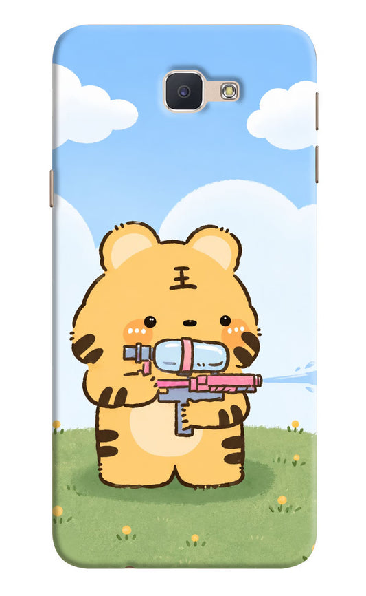 Tiger Treat Samsung J7 Prime Hard Case Back Cover by Casekaro