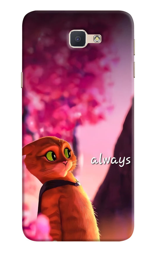 Always Cat Samsung J7 Prime Hard Case Back Cover by Casekaro