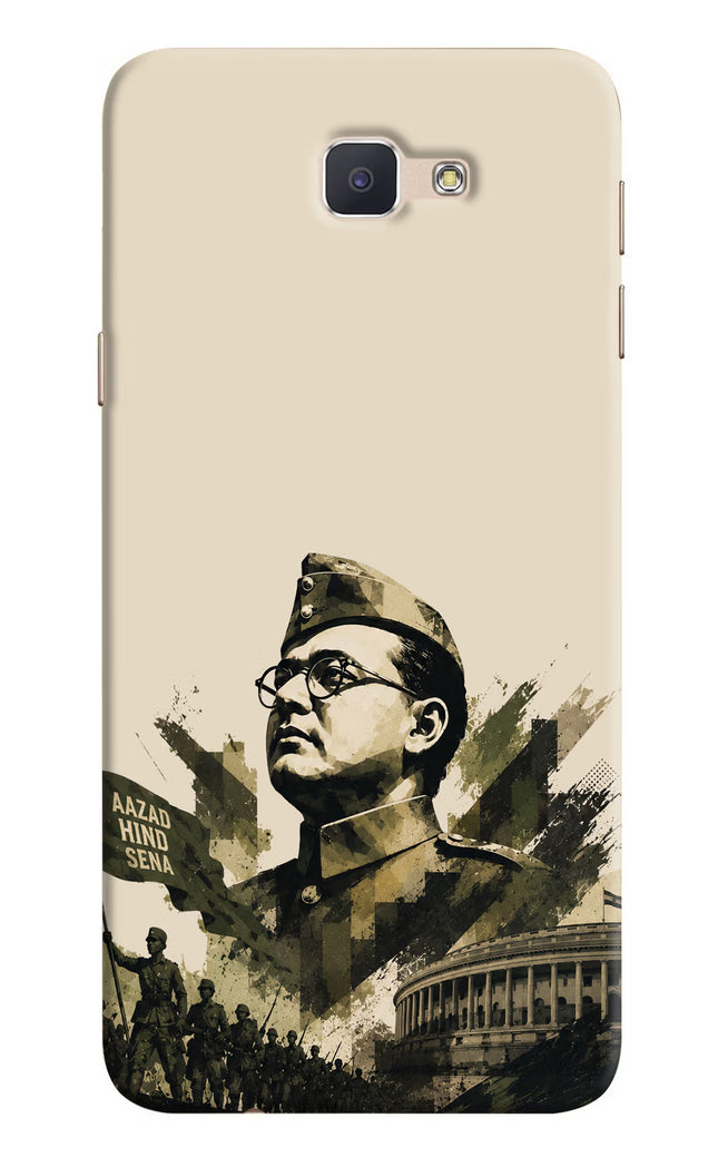 Netaji Rising Samsung J7 Prime Hard Case Back Cover by Casekaro