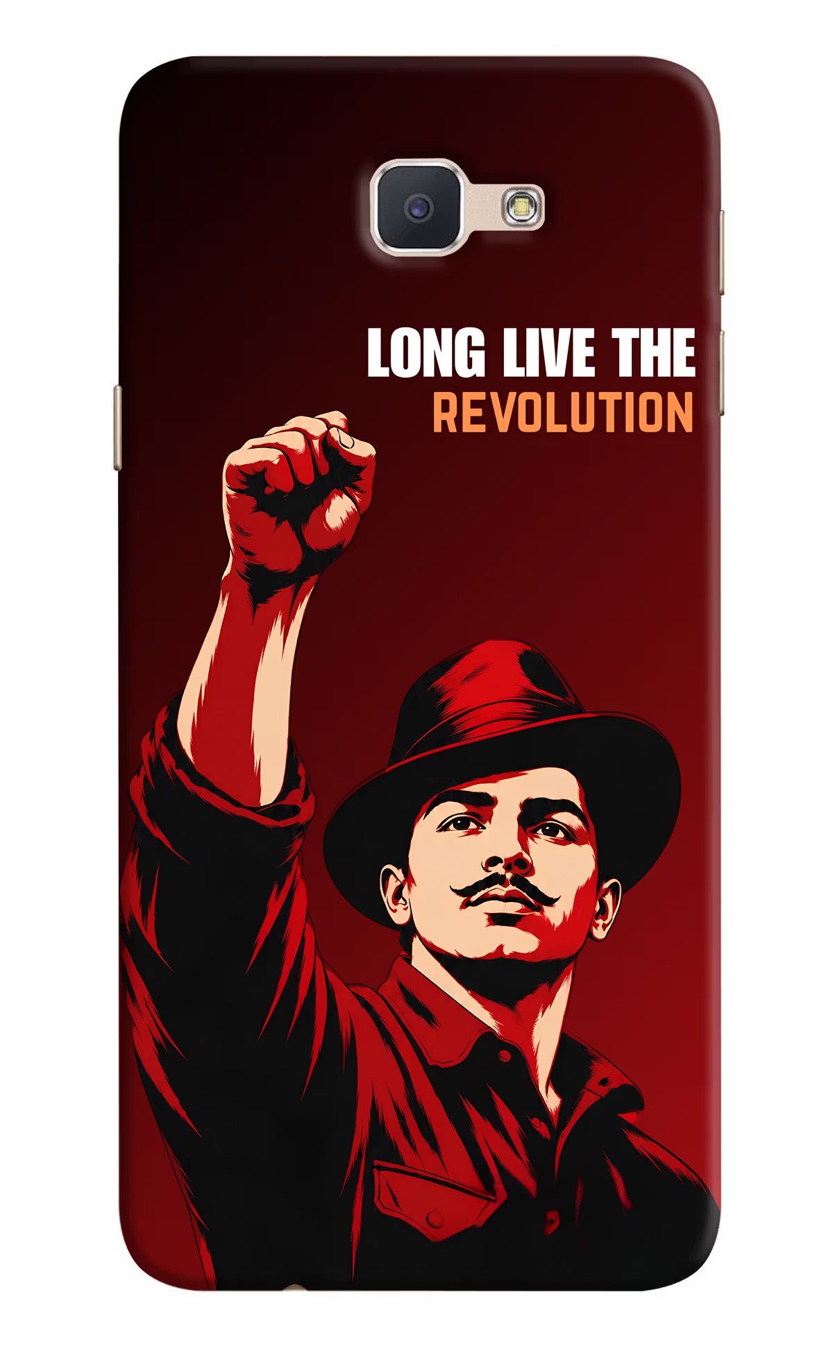 Bhagat Singh Revolution Samsung J7 Prime Back Cover