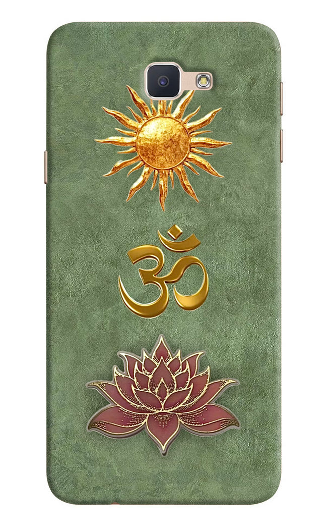 Om & Lotus Samsung J7 Prime Back Cover