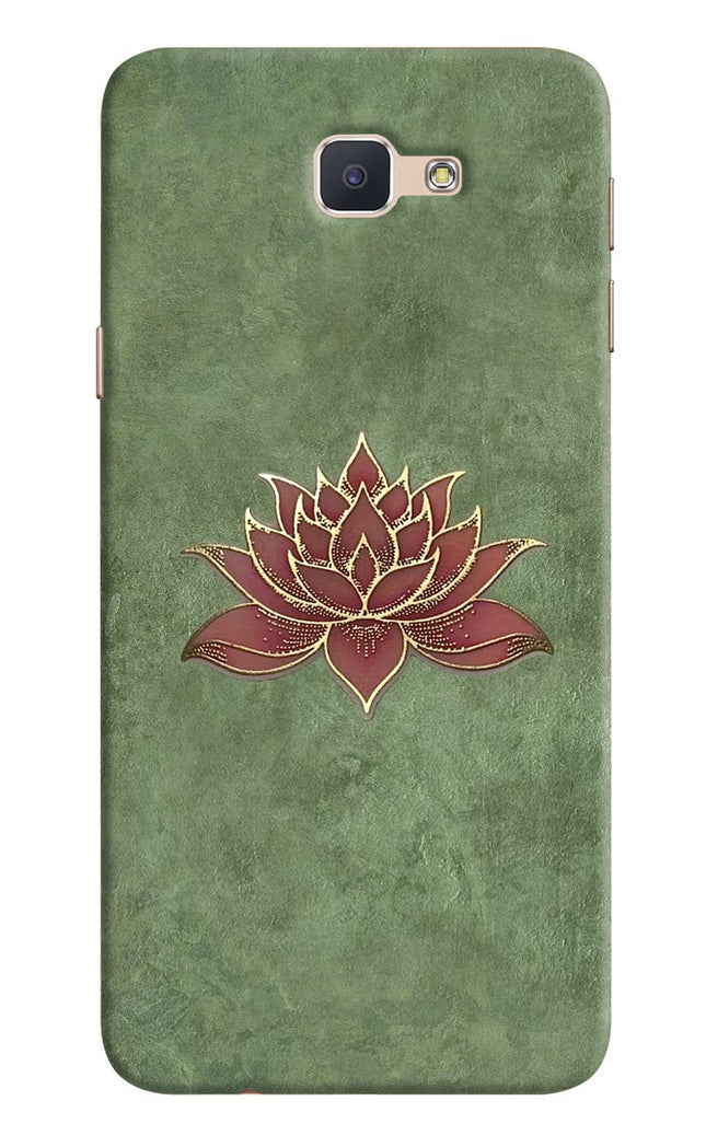 Lotus Grace Samsung J7 Prime Hard Case Back Cover by Casekaro