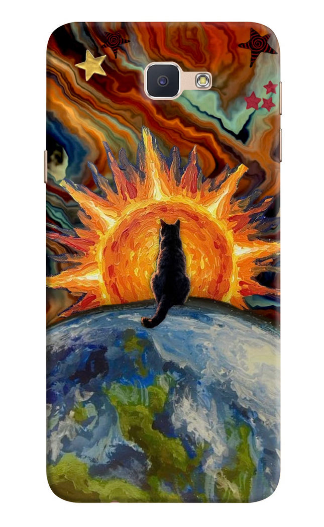 Sunrise Beyond Samsung J7 Prime Hard Case Back Cover by Casekaro