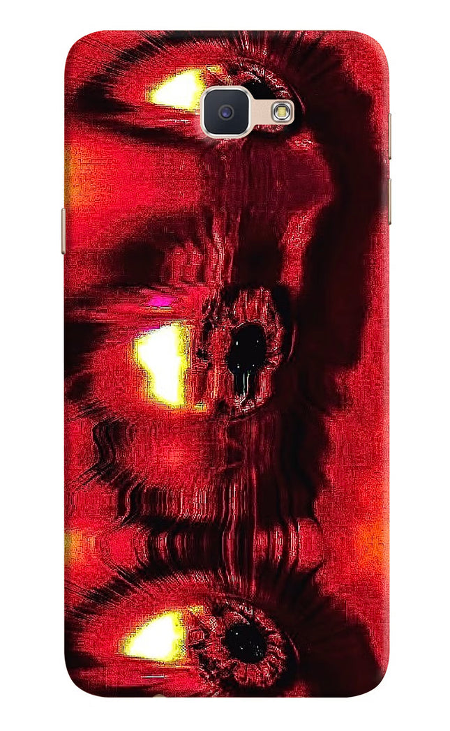 Fire Eye Samsung J7 Prime Hard Case Back Cover by Casekaro