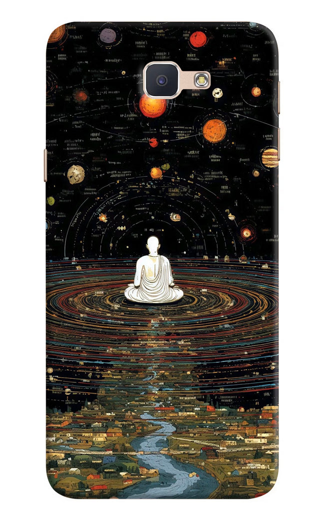 Space Monk Samsung J7 Prime Hard Case Back Cover by Casekaro