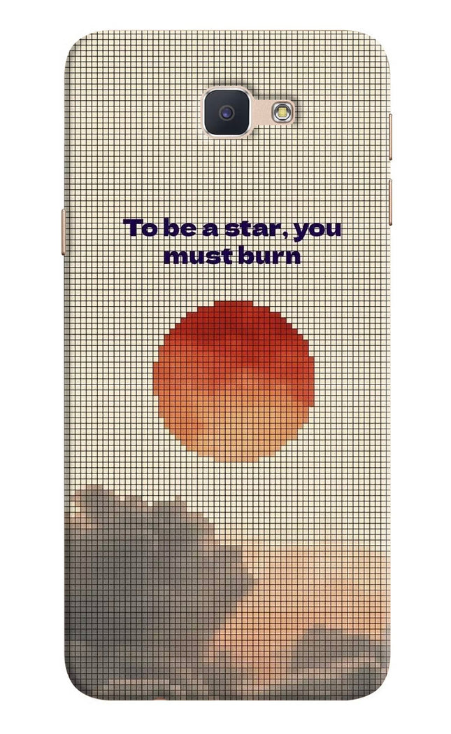 Pixel Sun Samsung J7 Prime Hard Case Back Cover by Casekaro