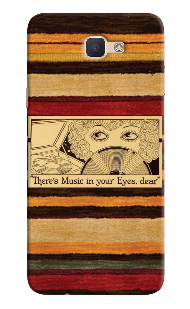 Vinyl Stripes Samsung J7 Prime Hard Case Back Cover by Casekaro